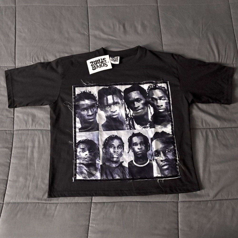 SuperstarzUS “FREE THUG” Cropped T-Shirt